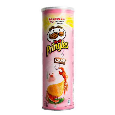 Pringles "Краб" 165г.*19шт.  в Москве