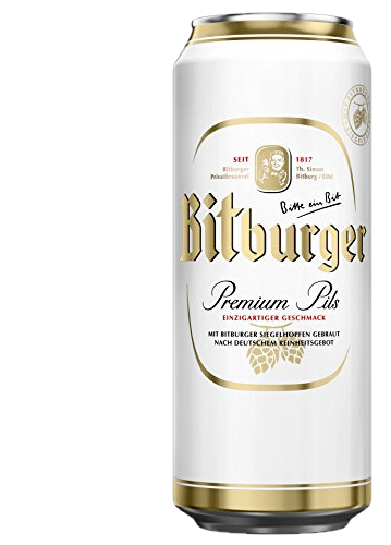 Bitburger Premium Pils (Битбургер Премиум Пилс) 0,5л ж/б в Москве