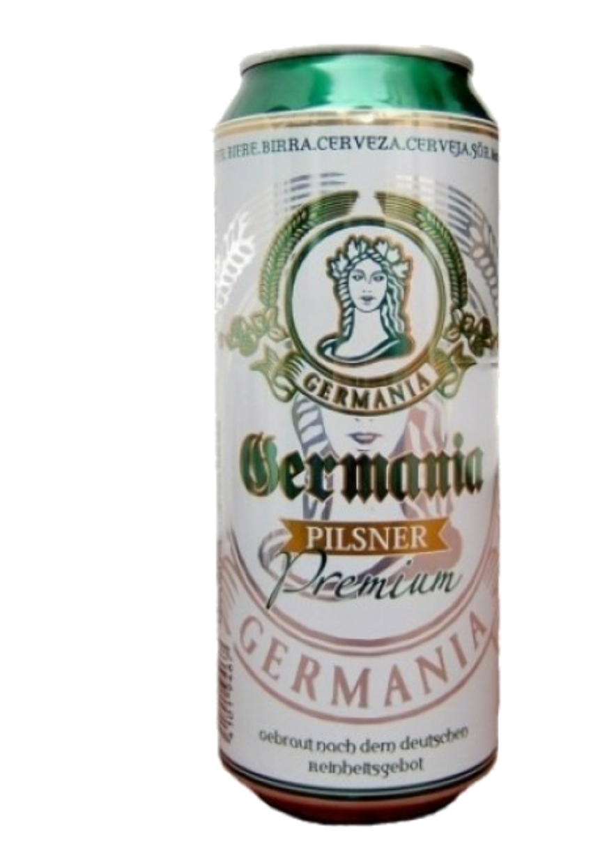 Germania Premium Pilsener (Германия Премиум Пилснер светлое) 0,5л ж/б в Москве