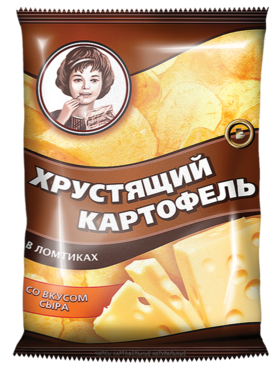 Хрустящий картофель со вкусом сыра 160гр в Москве