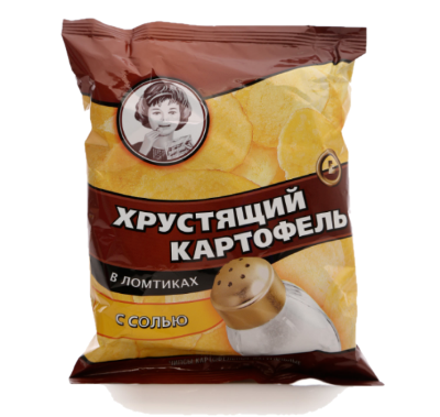 Хрустящий картофель с солью 70гр в Москве