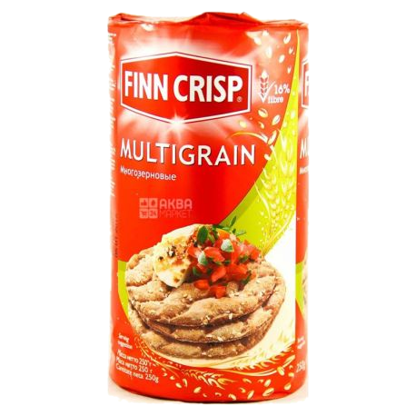 Хлебцы Finn Crisp многозерновые круглые 250 гр. пластиковая упаковка в Москве