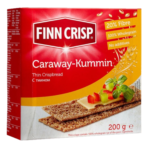 Хлебцы Finn Crisp Caraway с тмином 200 гр. в Москве