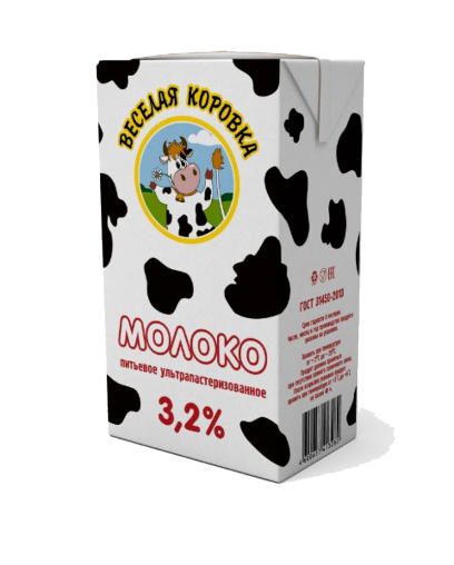 Молоко Коровка 1.0х12 3.2% (без ВСД) в Москве