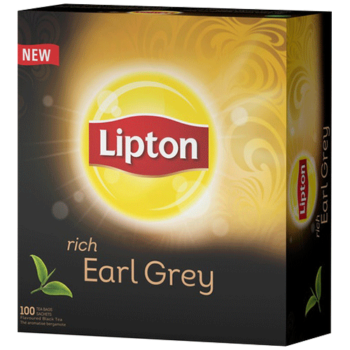 Чай Lipton Earl Grey с бергамотом черный байховый в пакетиках 200 гр. в Москве