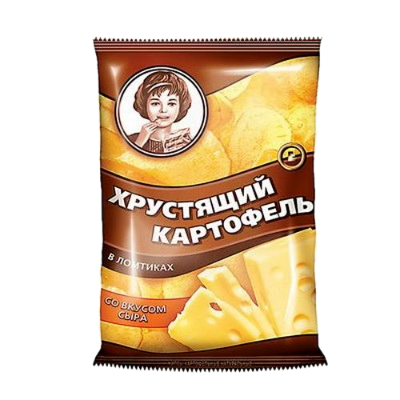 Хрустящий картофель со вкусом сыра 70гр в Москве
