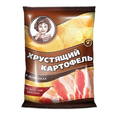 Хрустящий картофель со вкусом  бекона 70гр в Москве
