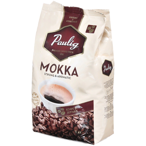 Кофе Paulig Mokka в зернах 1 кг в Москве