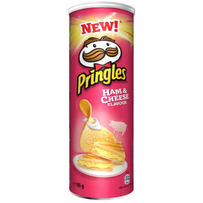 Pringles "Ветчина и сыр" 165г.*19шт.  в Москве