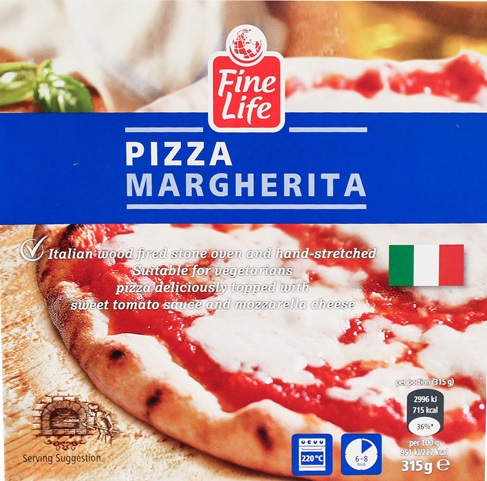Пицца Fine Life Margherita замороженная 315 гр.  в Москве