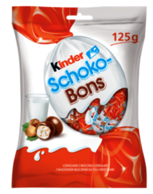Kinder Choko-Bons с молочно-ореховой начинкой 125 гр в Москве
