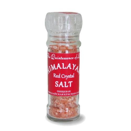 Соль пищевая красная мельничка Himalayan Salt Гималайская, 120 гр., стекло в Москве
