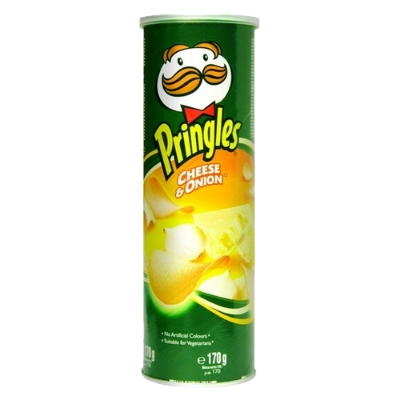 Pringles "Сыр и лук" 165г.*19шт.  в Москве