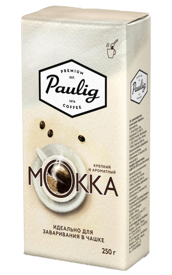 Кофе Paulig Mokka молотый для заваривания 250 гр.  в Москве